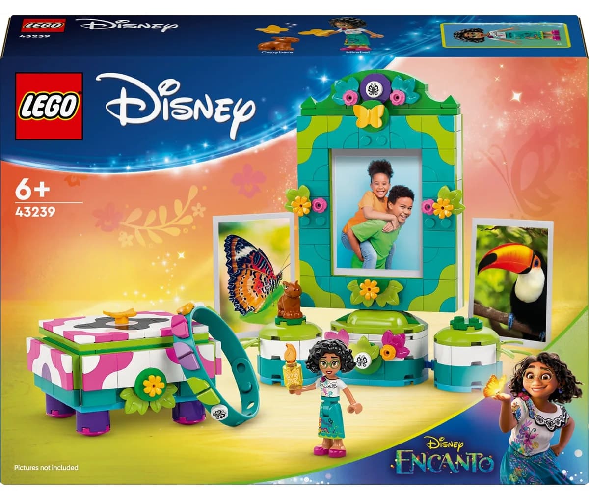 لگو قاب عکس و جعبه جواهرات Disney Mirabel مدل 43239 لگو قاب عکس و جعبه جواهرات Disney Mirabel مدل 43239