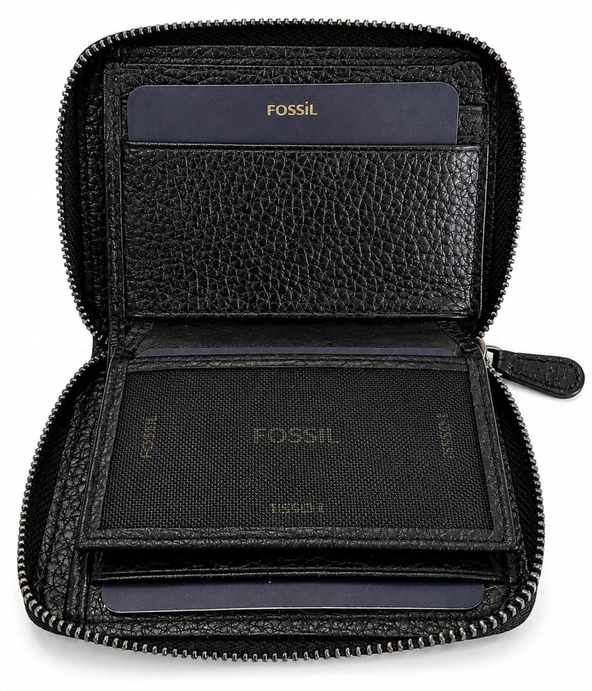کیف پول زنانه Fossil چرم طبیعی زیپ دار کارتخور چند بخشی کیف پول زنانه Fossil چرم طبیعی زیپ دار کارتخور چند بخشی