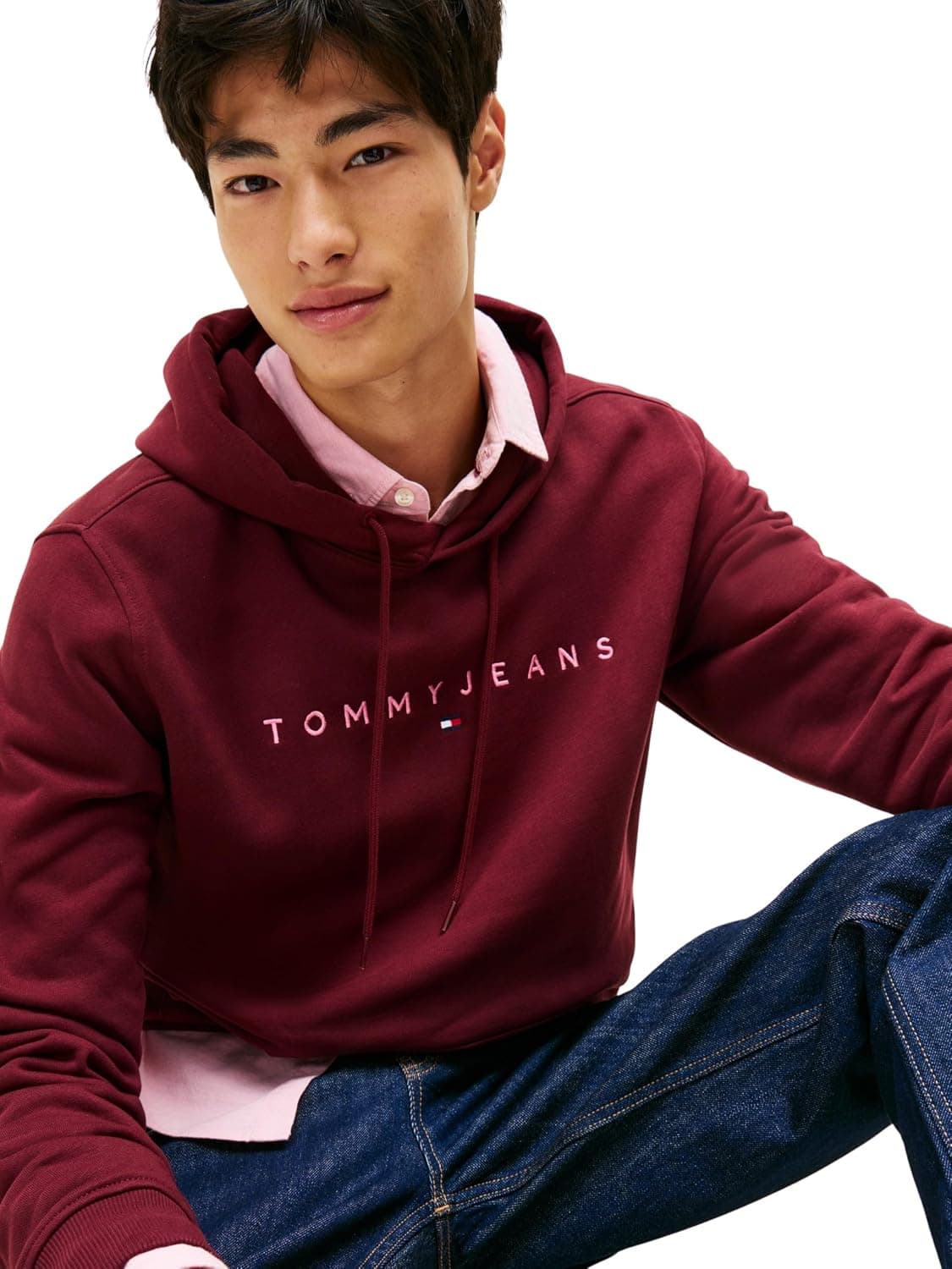 سوئیشرت مردانه Tommy Jeans با کلاه فیت معمولی مدل 5003296764 سوئیشرت مردانه Tommy Jeans با کلاه فیت معمولی مدل 5003296764