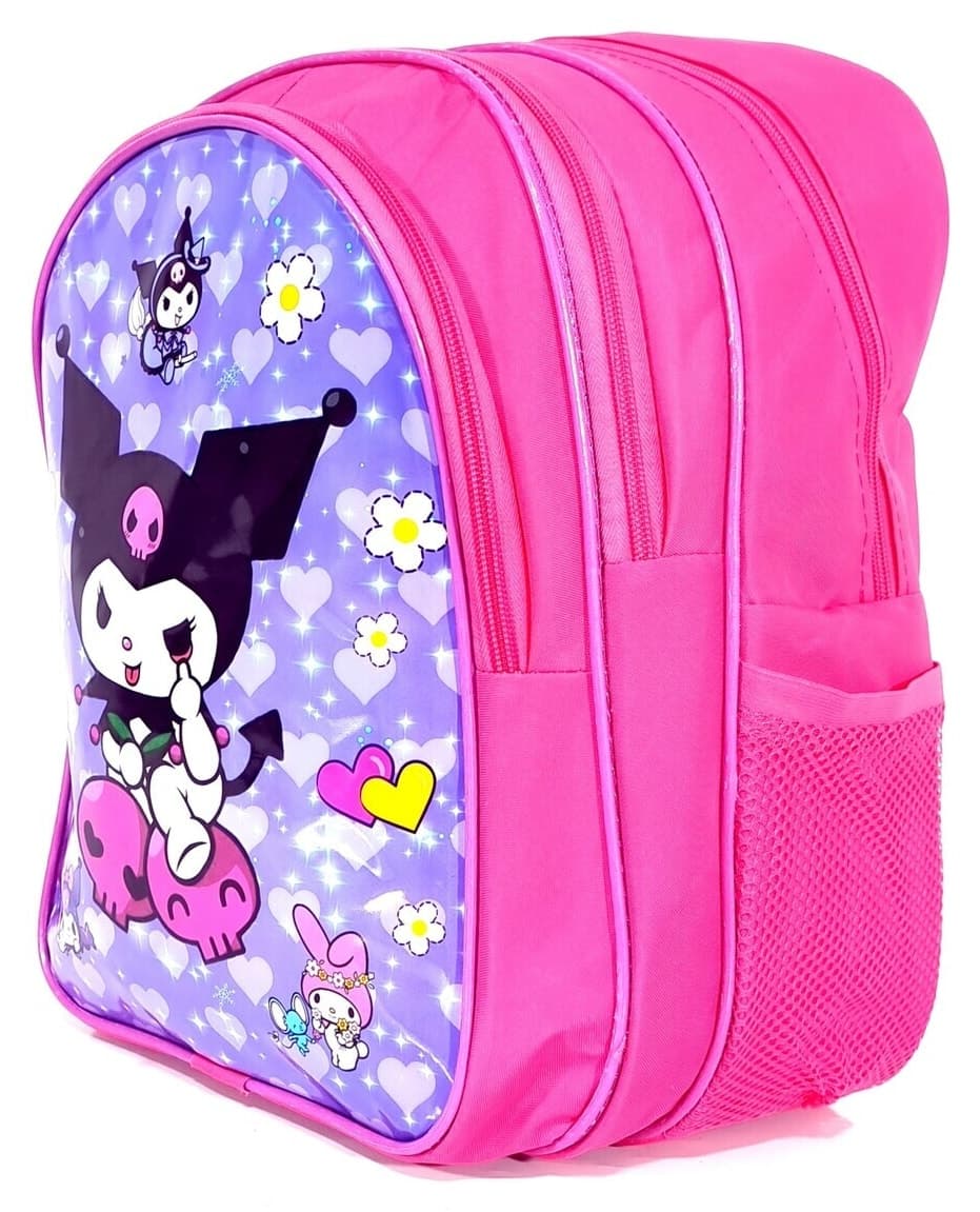 کیف غذاخوری دخترانه کودک LUCKY BAG با طرح Kuromi برای مدرسه کیف غذاخوری دخترانه کودک LUCKY BAG با طرح Kuromi برای مدرسه