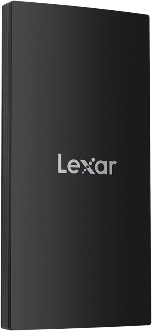 SSD قابل حمل Lexar ظرفیت 2TB مشکی مدل SL300 SSD قابل حمل Lexar ظرفیت 2TB مشکی مدل SL300