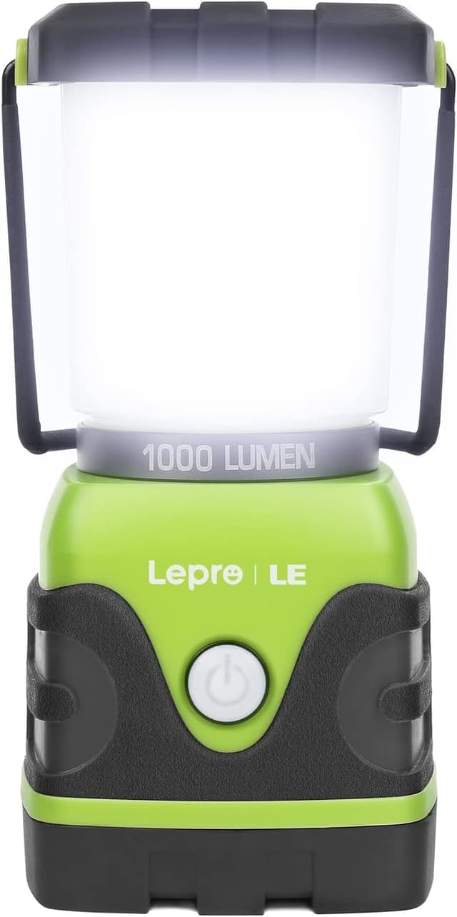 فانوس کمپینگ LED باتریخور Lepro با روشنایی 1000LM و 4 حالت نوردهی ضدآب فانوس کمپینگ LED باتریخور Lepro با روشنایی 1000LM و 4 حالت نوردهی ضدآب