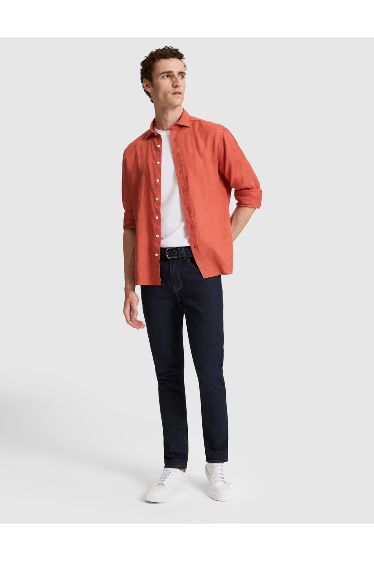شلوار جین مردانه Pierre Cardin سرمهای اسلیم فیت مدل 50327851-VR033 شلوار جین مردانه Pierre Cardin سرمهای اسلیم فیت مدل 50327851-VR033