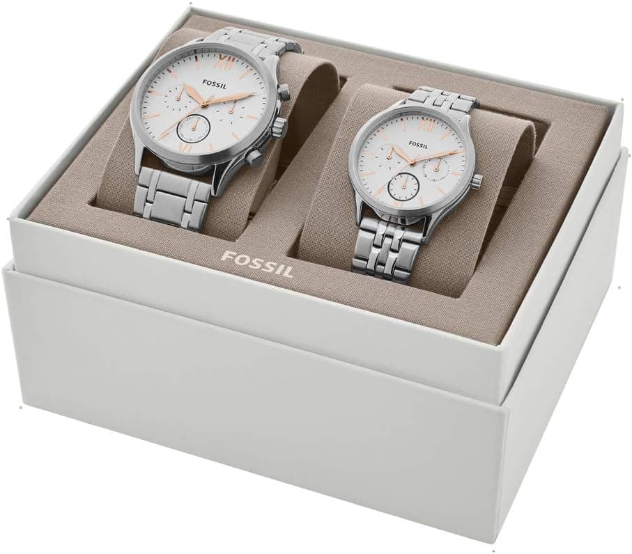 ساعت مچی مردانه Fossil سایز متوسط نقرهای مدل Fenmore Bq2468Set ساعت مچی مردانه Fossil سایز متوسط نقرهای مدل Fenmore Bq2468Set