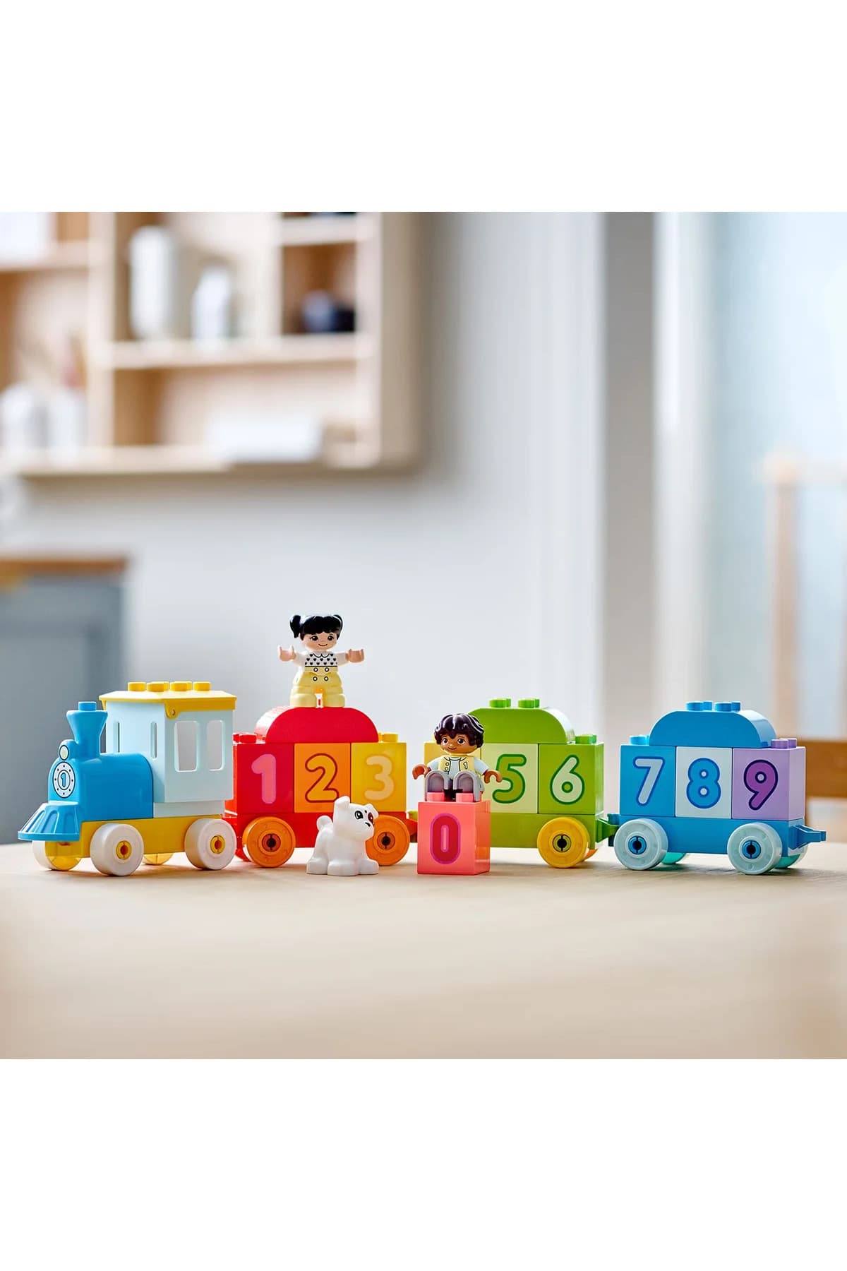 اسباببازی ساختنی قطار آموزش شمارش لگو DUPLO مناسب 1/2+ سال مدل 10954، 23P اسباببازی ساختنی قطار آموزش شمارش لگو DUPLO مناسب 1/2+ سال مدل 10954، 23P