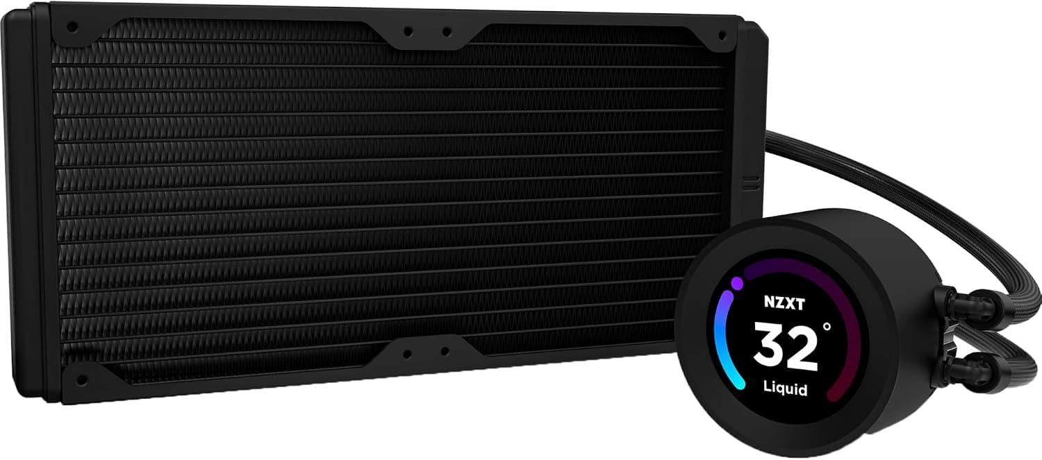 خنککننده مایع پردازنده NZXT Kraken Elite 280 RGB با نمایشگر LCD قابل تنظیم 2.36 اینچی، 2 x F140 RGB Core Fan، مشکی مدل RL-KR28E-B1 خنککننده مایع پردازنده NZXT Kraken Elite 280 RGB با نمایشگر LCD قابل تنظیم 2.36 اینچی، 2 x F140 RGB Core Fan، مشکی مدل RL-KR28E-B1