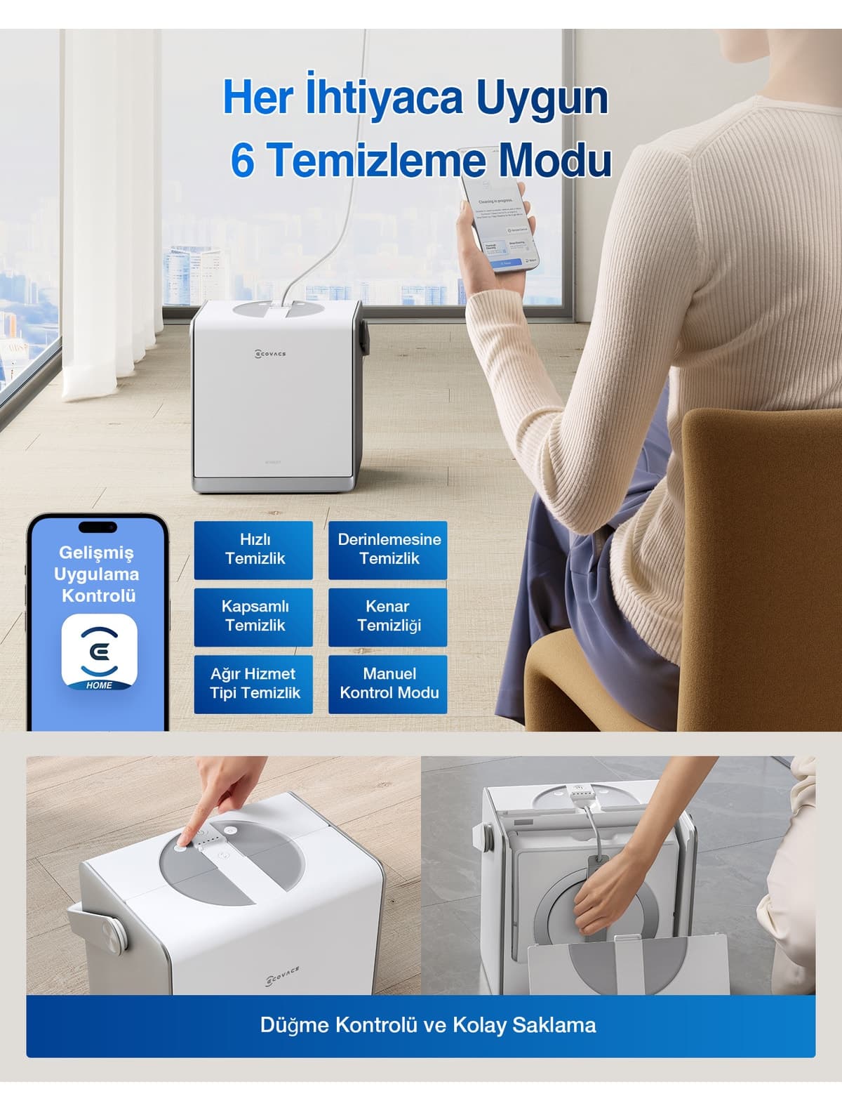 ربات شیشهشوی Ecovacs Winbot W2 Pro Omni به همراه محلول شیشهشویی ربات شیشهشوی Ecovacs Winbot W2 Pro Omni به همراه محلول شیشهشویی