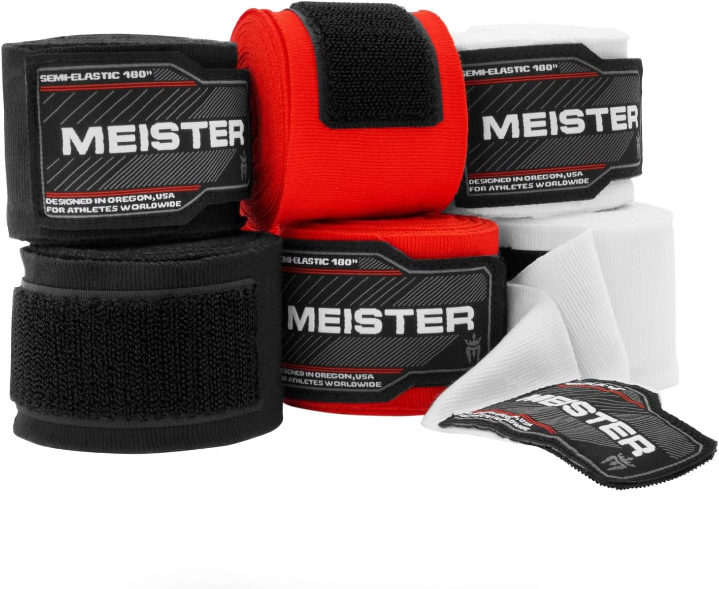 باند دست بزرگسالان MEISTER برای MMA و Boxing طول 180" بسته 3 جفتی باند دست بزرگسالان MEISTER برای MMA و Boxing طول 180" بسته 3 جفتی
