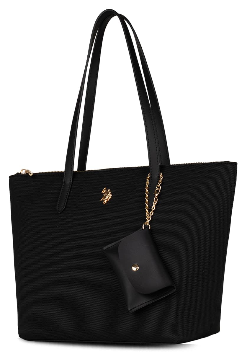 کیف دوشی زنانه U.S. Polo Assn. سیاه مدل Us26303 کیف دوشی زنانه U.S. Polo Assn. سیاه مدل Us26303