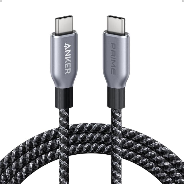 کابل Anker Prime USB-C به USB-C شارژ سریع 240W بادوام 1.8m کابل Anker Prime USB-C به USB-C شارژ سریع 240W بادوام 1.8m