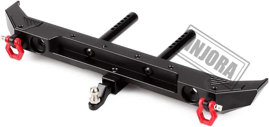 سپر عقب فلزی خودرو کنترلی INJORA مشکی مناسب 1:10 Axial SCX10 III مدل AXI03007 سپر عقب فلزی خودرو کنترلی INJORA مشکی مناسب 1:10 Axial SCX10 III مدل AXI03007