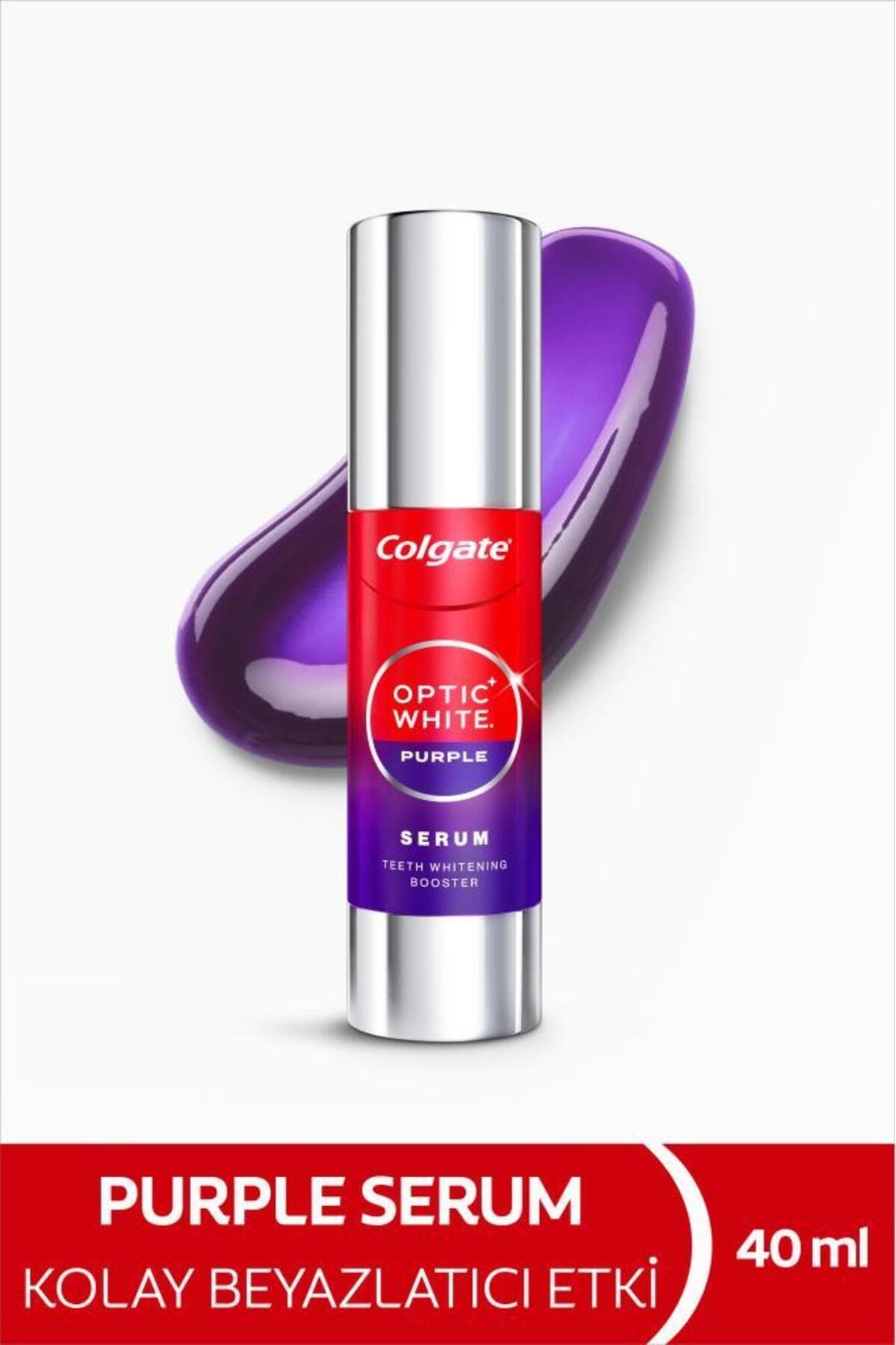 سرم سفیدکننده دندان Colgate Optic White Purple 40 ml سرم سفیدکننده دندان Colgate Optic White Purple 40 ml