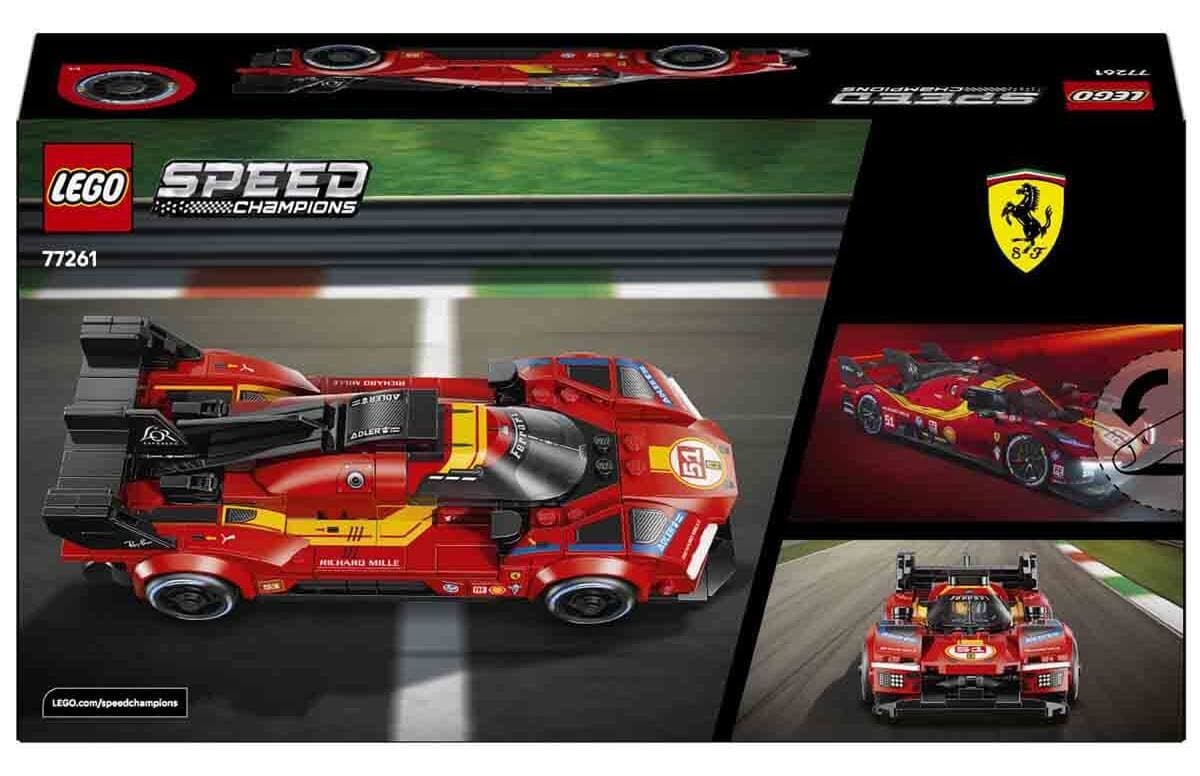 لگو Speed Champions Ferrari 499P مدل 77261 برای کودکان ۹+ لگو Speed Champions Ferrari 499P مدل 77261 برای کودکان ۹+