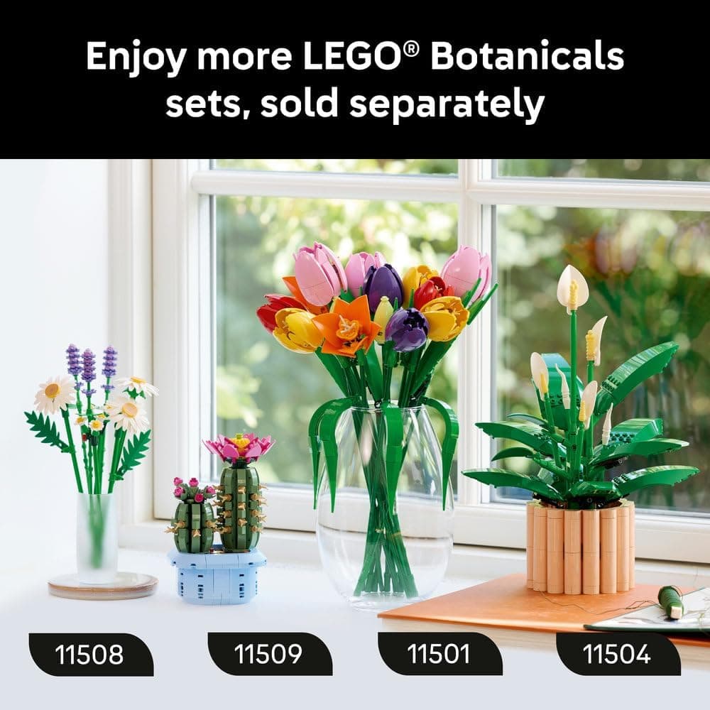 لگو سری Botanicals مدل Peace Lily 11504 لگو سری Botanicals مدل Peace Lily 11504