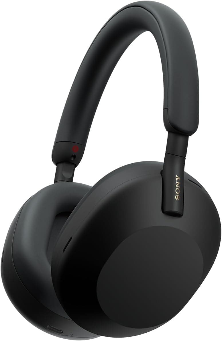 هدفون بیسیم Sony روگوشی حذف نویز مشکی مدل WH 1000XM5 هدفون بیسیم Sony روگوشی حذف نویز مشکی مدل WH 1000XM5
