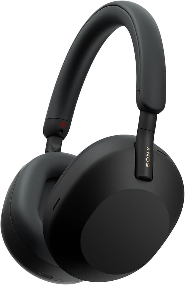 هدفون بیسیم Sony روگوشی حذف نویز مشکی مدل WH 1000XM5 هدفون بیسیم Sony روگوشی حذف نویز مشکی مدل WH 1000XM5