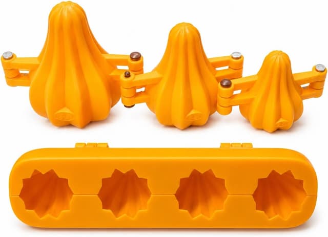 ست قالب مودک پلاستیکی چندکاره Garden Of Arts برای جشن گانش شامل 3 Modak و Modak Patti ست قالب مودک پلاستیکی چندکاره Garden Of Arts برای جشن گانش شامل 3 Modak و Modak Patti