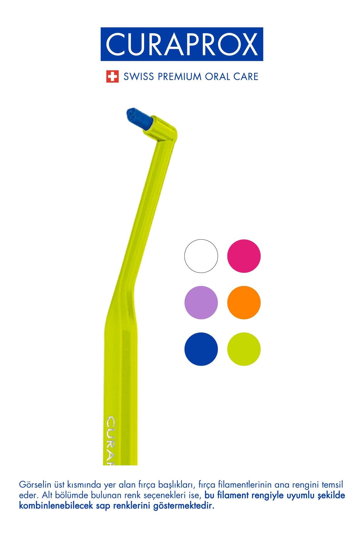 مسواک مخصوص ارتودنسی Curaprox مدل CS 1009 مسواک مخصوص ارتودنسی Curaprox مدل CS 1009