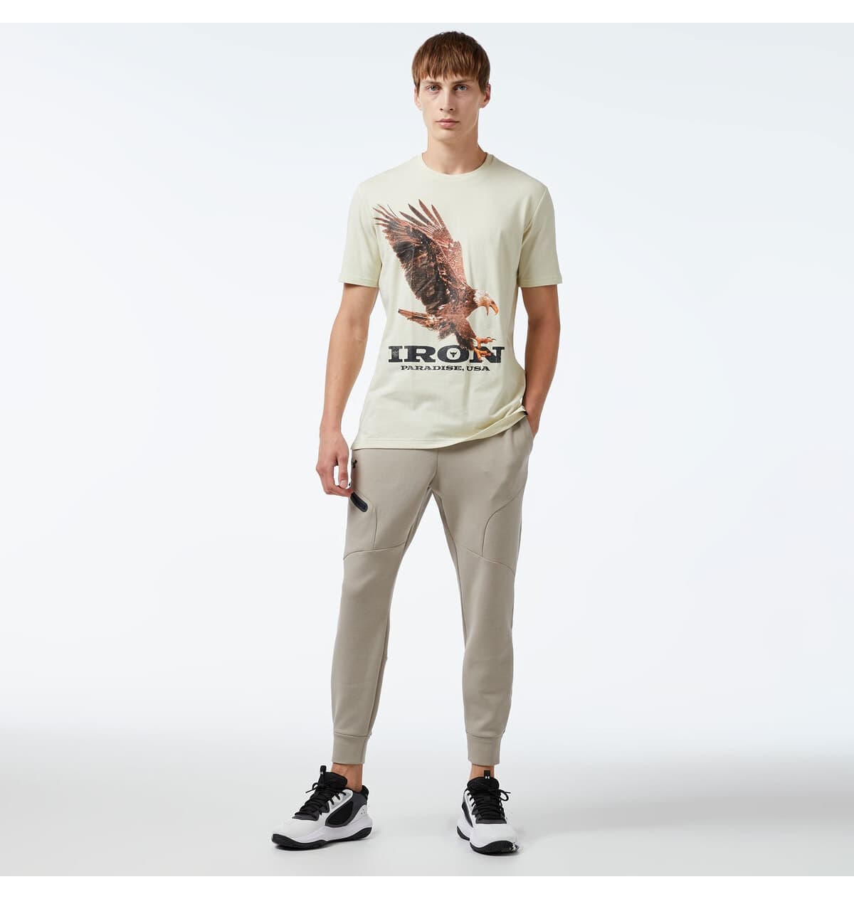تیشرت مردانه Under Armour آستین کوتاه Project Rock Eagle Graphic مدل 1383224-273 تیشرت مردانه Under Armour آستین کوتاه Project Rock Eagle Graphic مدل 1383224-273