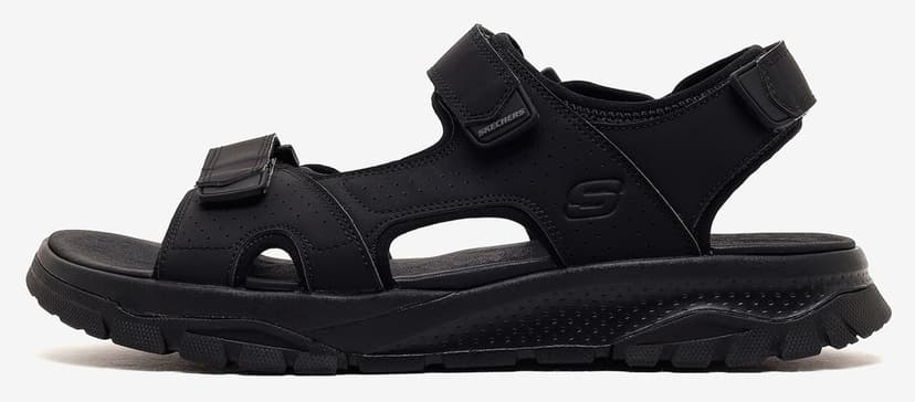 صندل مردانه Skechers مشکی مدل WAGNER 205724 BBK صندل مردانه Skechers مشکی مدل WAGNER 205724 BBK