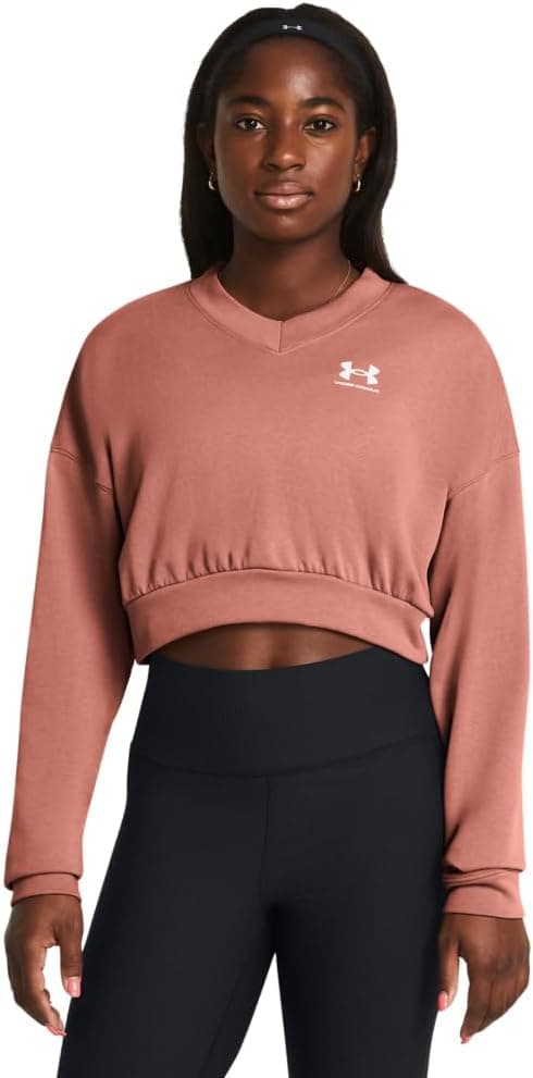 سویشرت زنانه Under Armour یقهگرد کوتاه و اورسایز پارچه حولهای مدل Rakip سویشرت زنانه Under Armour یقهگرد کوتاه و اورسایز پارچه حولهای مدل Rakip