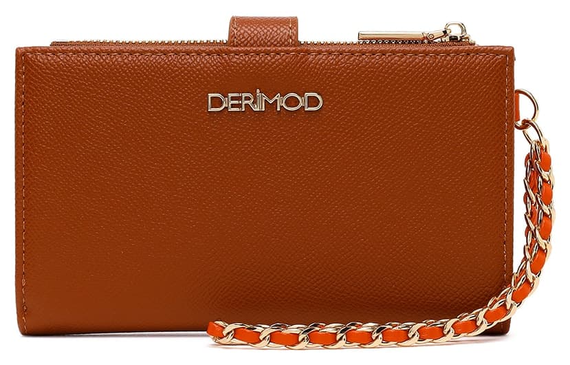 کیف پول زنانه قهوهای Derimod مدل 000A2D570318 کیف پول زنانه قهوهای Derimod مدل 000A2D570318