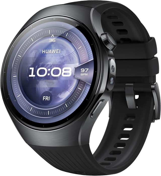 ساعت هوشمند HUAWEI WATCH 5 با فناوری X-TAP مشکی ساعت هوشمند HUAWEI WATCH 5 با فناوری X-TAP مشکی