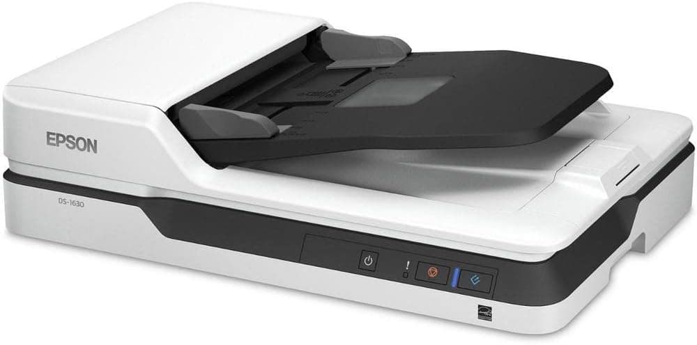اسکنر اسناد رنگی تخت Epson با تغذیه خودکار اسناد و اسکن دوروی خودکار مدل DS-1630 اسکنر اسناد رنگی تخت Epson با تغذیه خودکار اسناد و اسکن دوروی خودکار مدل DS-1630