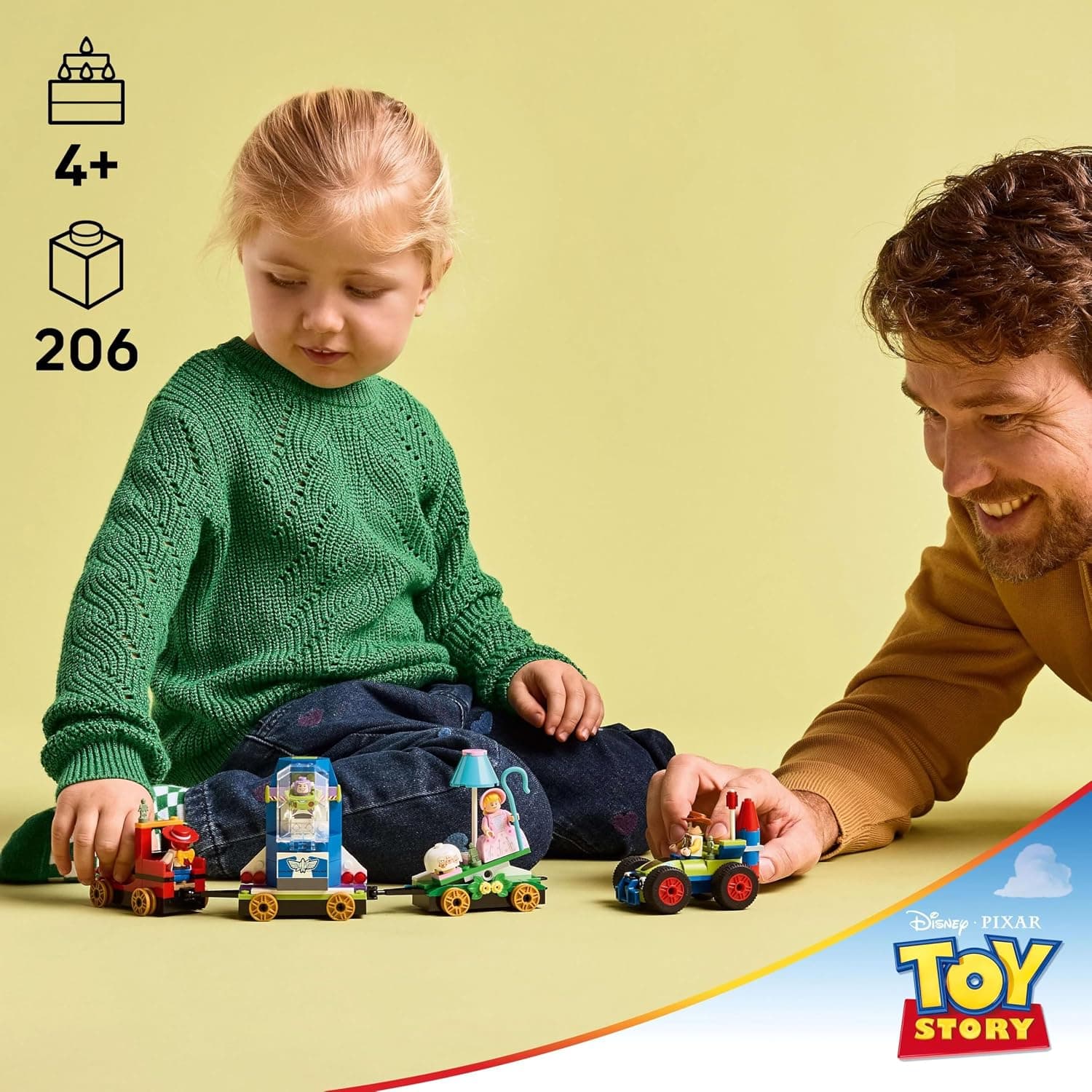 لگو Disney & Pixar Toy Story Celebration Train و RC Car مدل 43264 لگو Disney & Pixar Toy Story Celebration Train و RC Car مدل 43264