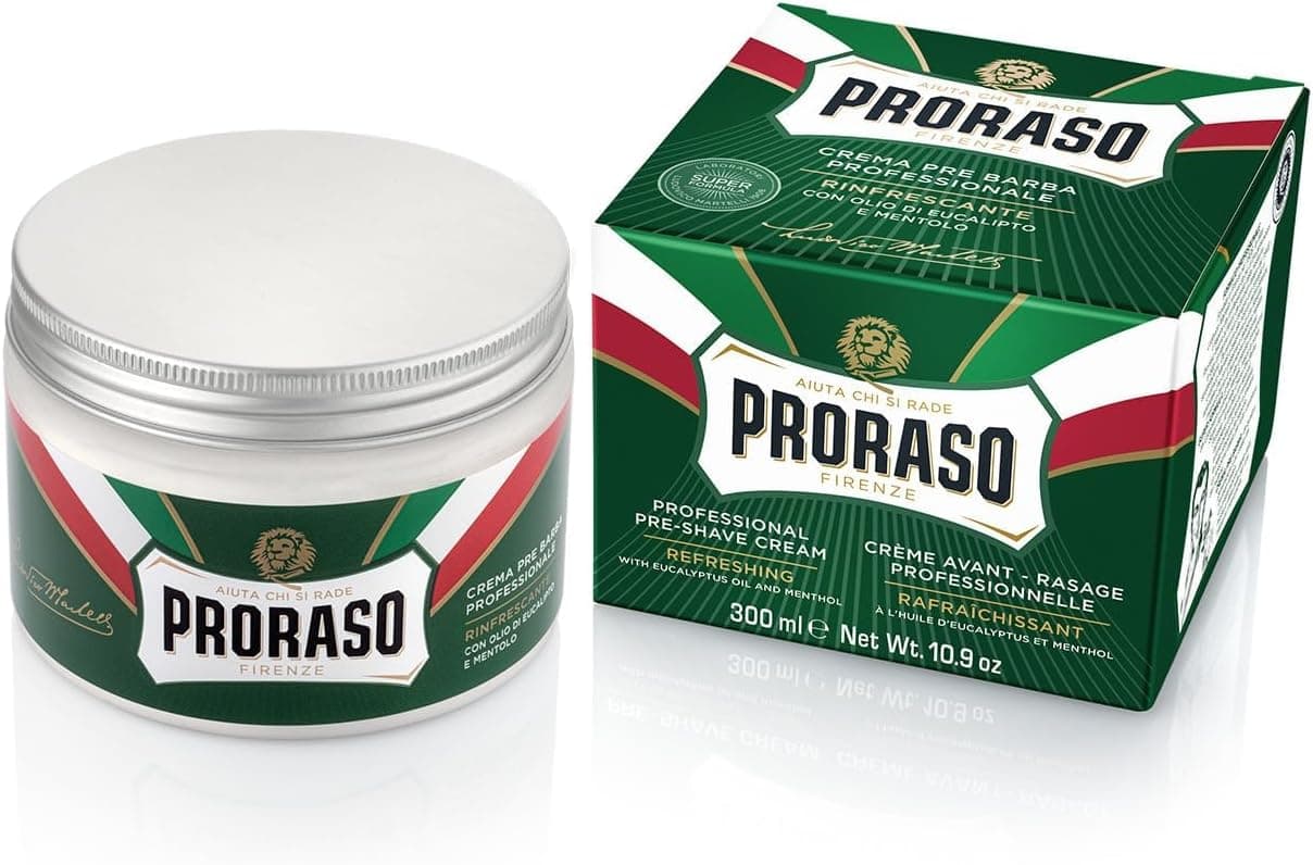 کرم پیش از اصلاح Proraso با روغن اکالیپتوس و منتول 300 ml کرم پیش از اصلاح Proraso با روغن اکالیپتوس و منتول 300 ml