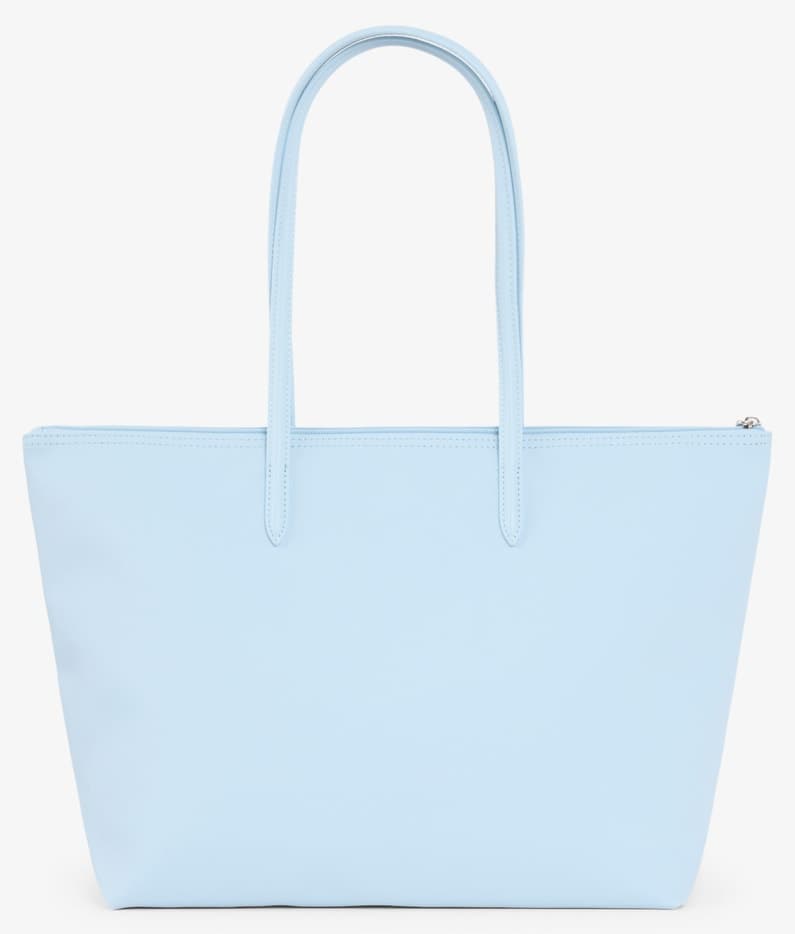 کیف دوشی زنانه Lacoste L.12.12 بزرگ آبی روشن کیف دوشی زنانه Lacoste L.12.12 بزرگ آبی روشن