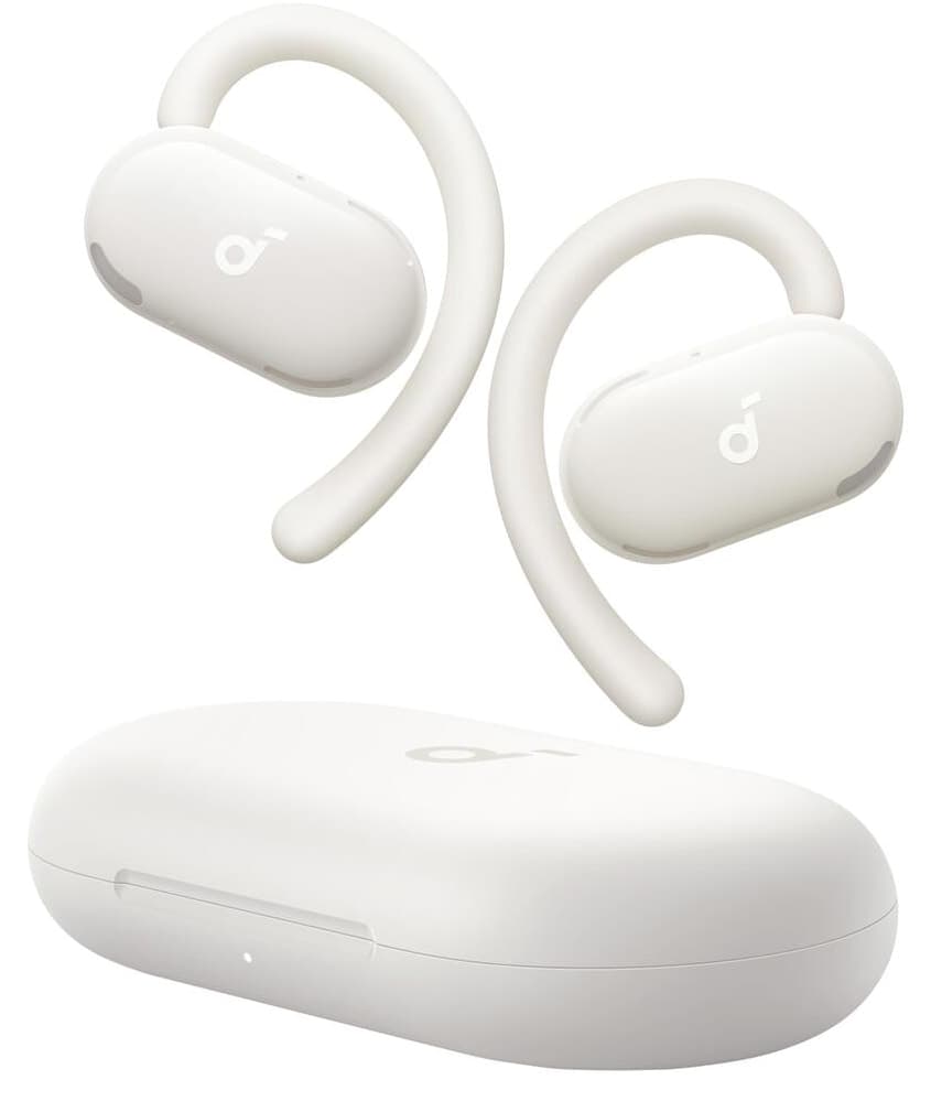 هدفون بلوتوثی Anker Soundcore V20i با فناوری گوش باز سفید مدل A3876 هدفون بلوتوثی Anker Soundcore V20i با فناوری گوش باز سفید مدل A3876