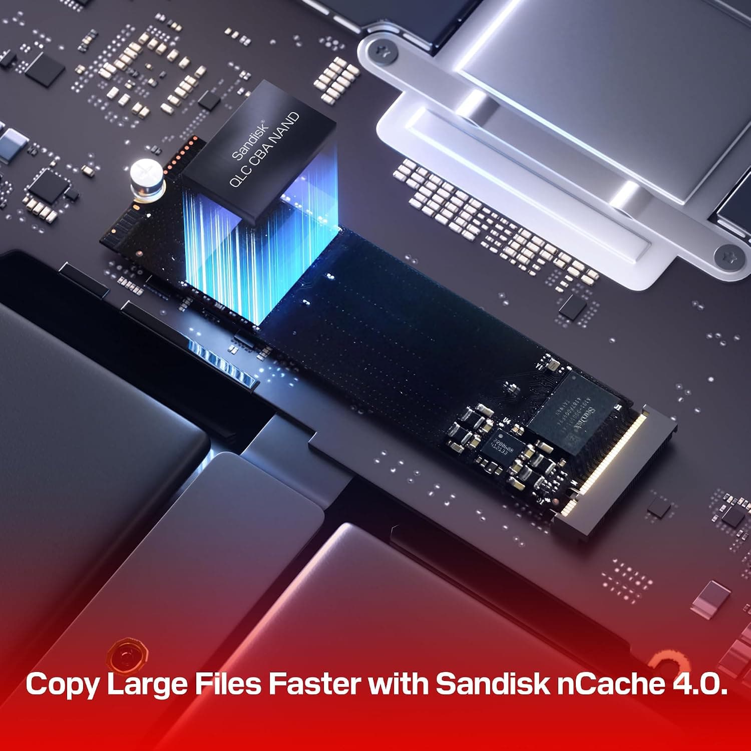 حافظه SSD SanDisk WD Blue مدل SN5100 ظرفیت 500GB NVME™ M.2 2280 حافظه SSD SanDisk WD Blue مدل SN5100 ظرفیت 500GB NVME™ M.2 2280