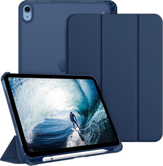کاور تبلت UnDePlus مناسب iPad 11.Nesil A16 و 10.Nesil 10.9inç با جای قلم، مدل Flip Cover PC Case سرمهای کاور تبلت UnDePlus مناسب iPad 11.Nesil A16 و 10.Nesil 10.9inç با جای قلم، مدل Flip Cover PC Case سرمهای