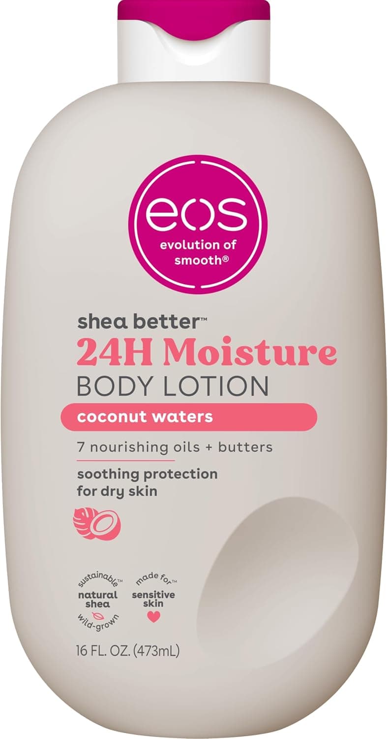 لوسیون بدن eos Shea Better Body وانیل کشمیر آبرسانی ۲۴ ساعته 16 fl oz لوسیون بدن eos Shea Better Body وانیل کشمیر آبرسانی ۲۴ ساعته 16 fl oz