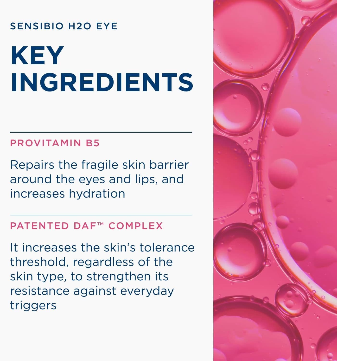 پاککننده میسلار دوفازی Bioderma Sensibio H2O Eye چشم، لب، مژه Provitamin B5 125 ml پاککننده میسلار دوفازی Bioderma Sensibio H2O Eye چشم، لب، مژه Provitamin B5 125 ml