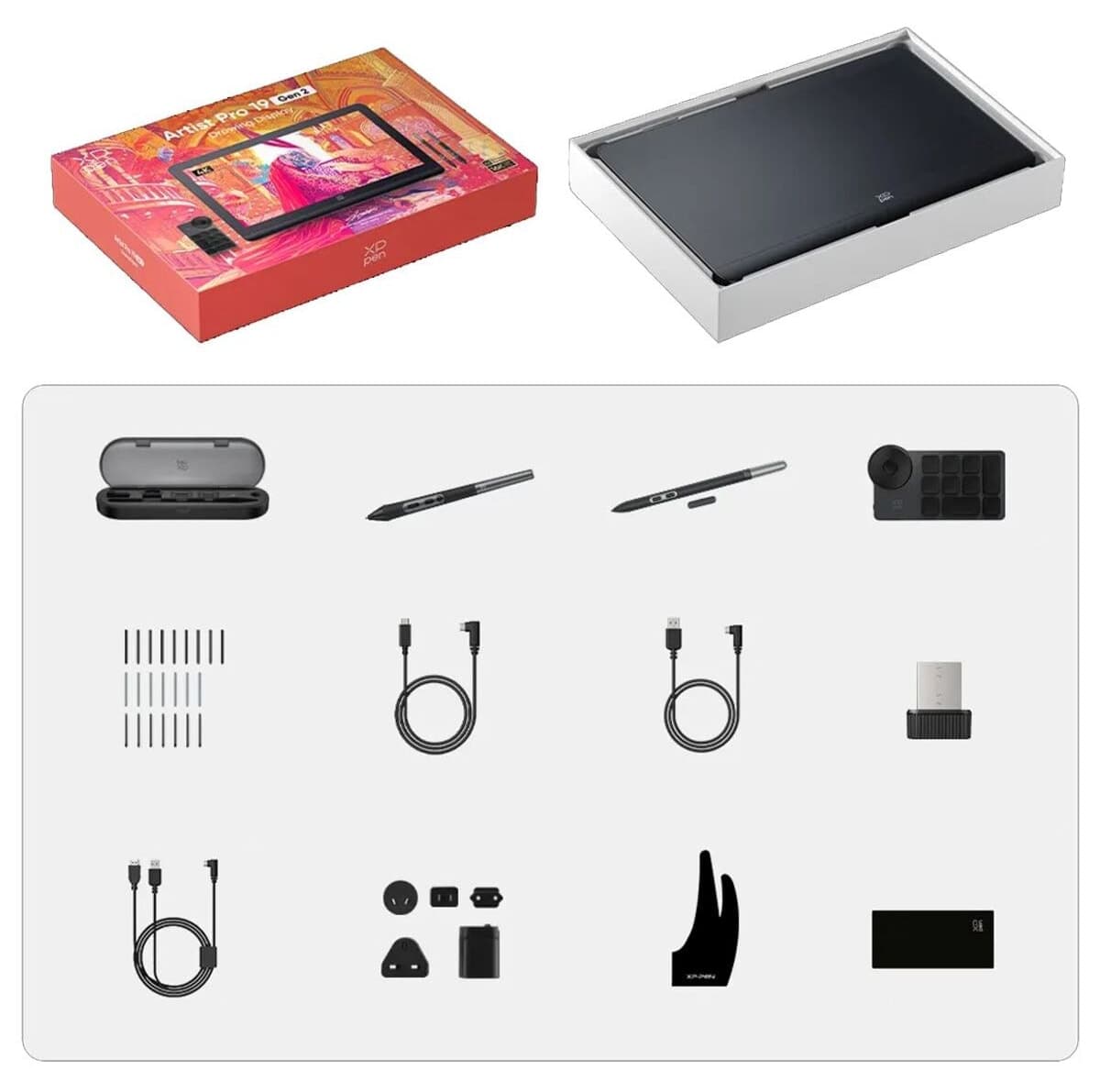 تبلت گرافیکی XP-Pen 4K مدل Artist Pro 19 Gen 2 Dual 16K تبلت گرافیکی XP-Pen 4K مدل Artist Pro 19 Gen 2 Dual 16K
