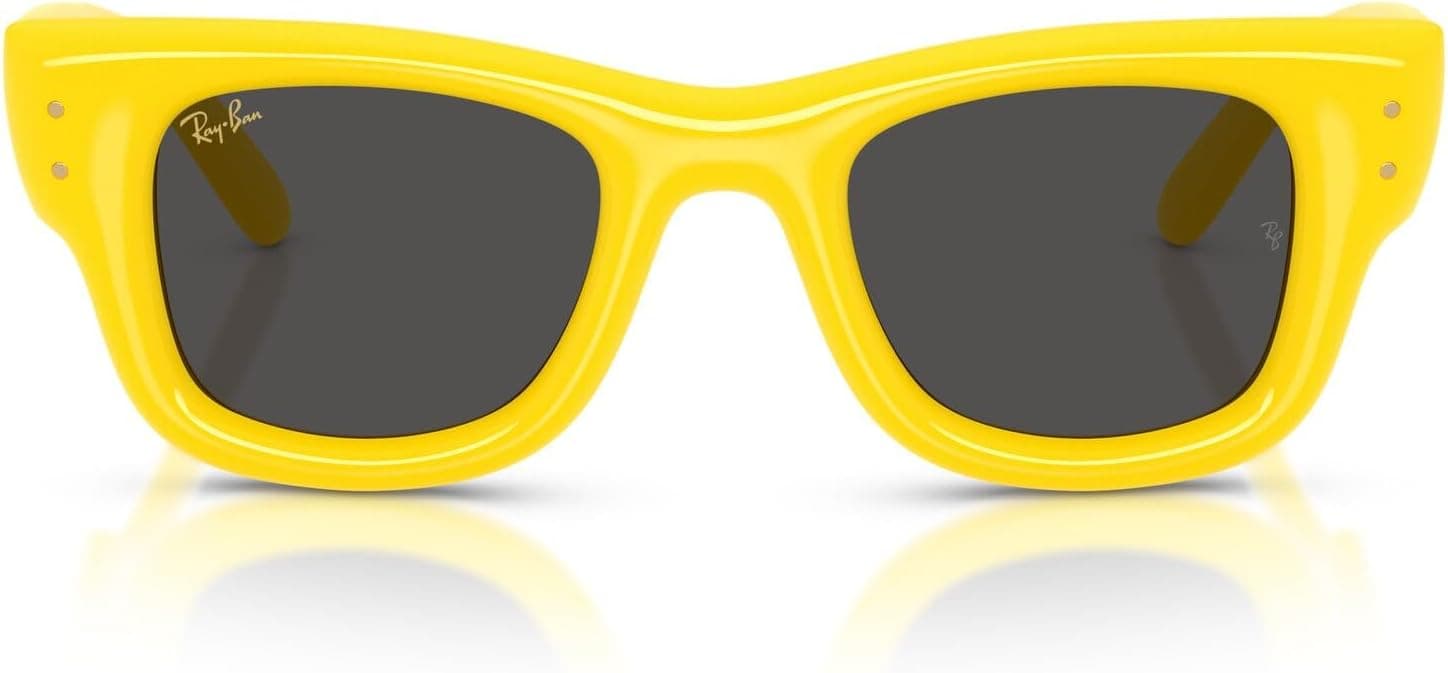 عینک آفتابی مربعی Ray-Ban از مجموعه Wayfarer Puffer Blacked Out A$AP Rocky مدل Rb4940 عینک آفتابی مربعی Ray-Ban از مجموعه Wayfarer Puffer Blacked Out A$AP Rocky مدل Rb4940