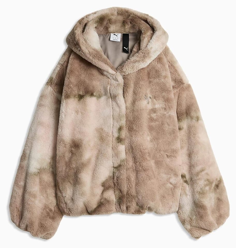 ژاکت زنانه Puma Highloft پولار بژ مدل 637142-81 ژاکت زنانه Puma Highloft پولار بژ مدل 637142-81