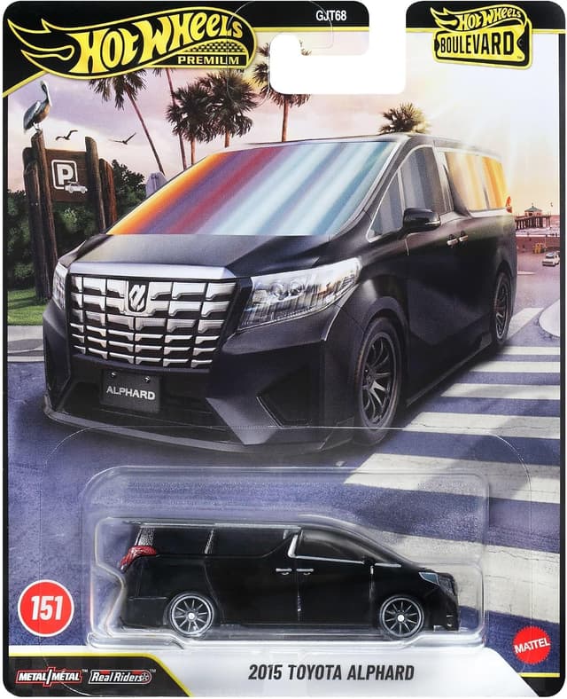ماشین اسباببازی کلکسیونی Hot Wheels مقیاس 1:64 مدل Toyota Alphard Boulevard ماشین اسباببازی کلکسیونی Hot Wheels مقیاس 1:64 مدل Toyota Alphard Boulevard