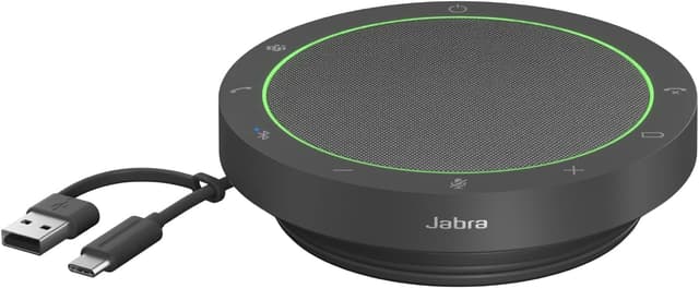 اسپیکرفون بیسیم بلوتوثی Jabra با ۴ میکروفون حذف نویز و بلندگوی 50mm مدل Speak2 55 اسپیکرفون بیسیم بلوتوثی Jabra با ۴ میکروفون حذف نویز و بلندگوی 50mm مدل Speak2 55
