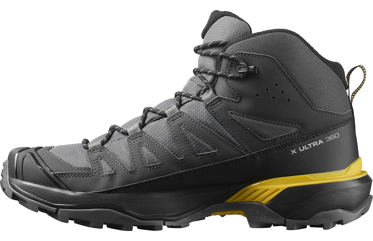 بوت اوتدور مردانه Salomon X Ultra 360 Mid Gore-Tex خاکستری مدل L47742600 بوت اوتدور مردانه Salomon X Ultra 360 Mid Gore-Tex خاکستری مدل L47742600