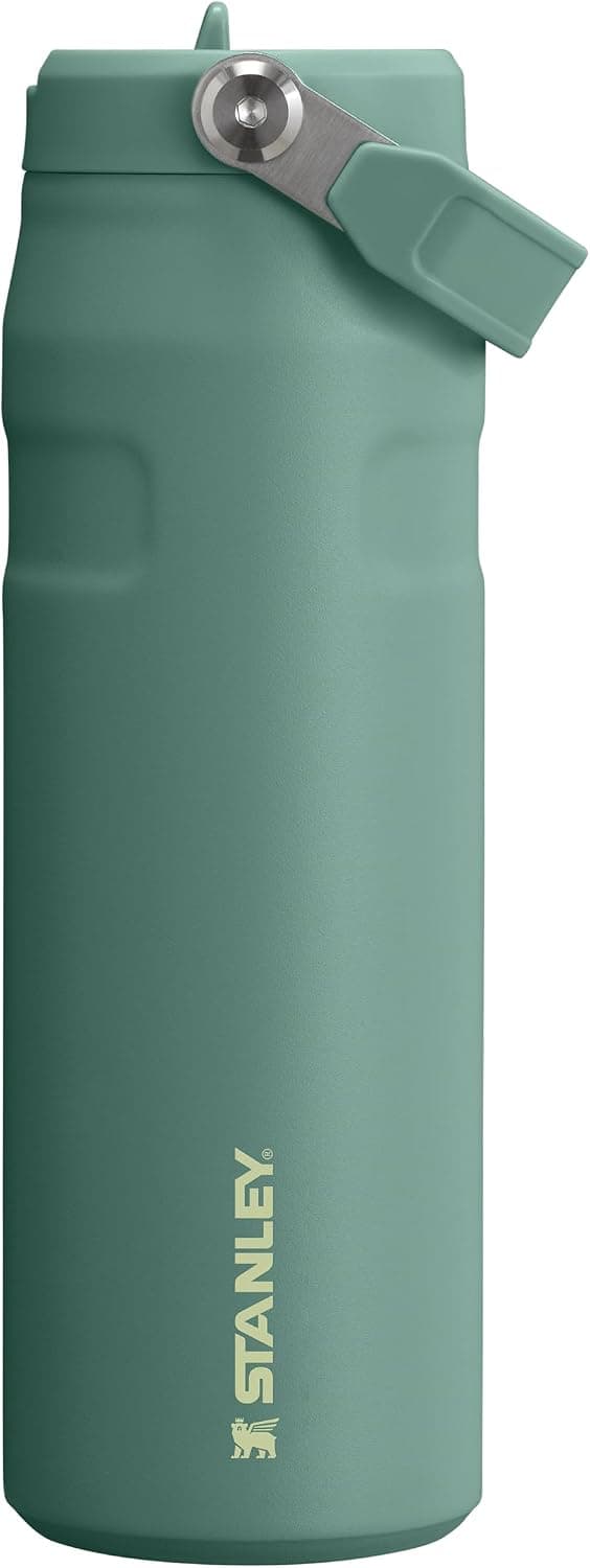 بطری آب ترموس Stanley IceFlow Aerolight Flip Straw 2.0 استیل ضد زنگ سبز 0.7L بطری آب ترموس Stanley IceFlow Aerolight Flip Straw 2.0 استیل ضد زنگ سبز 0.7L