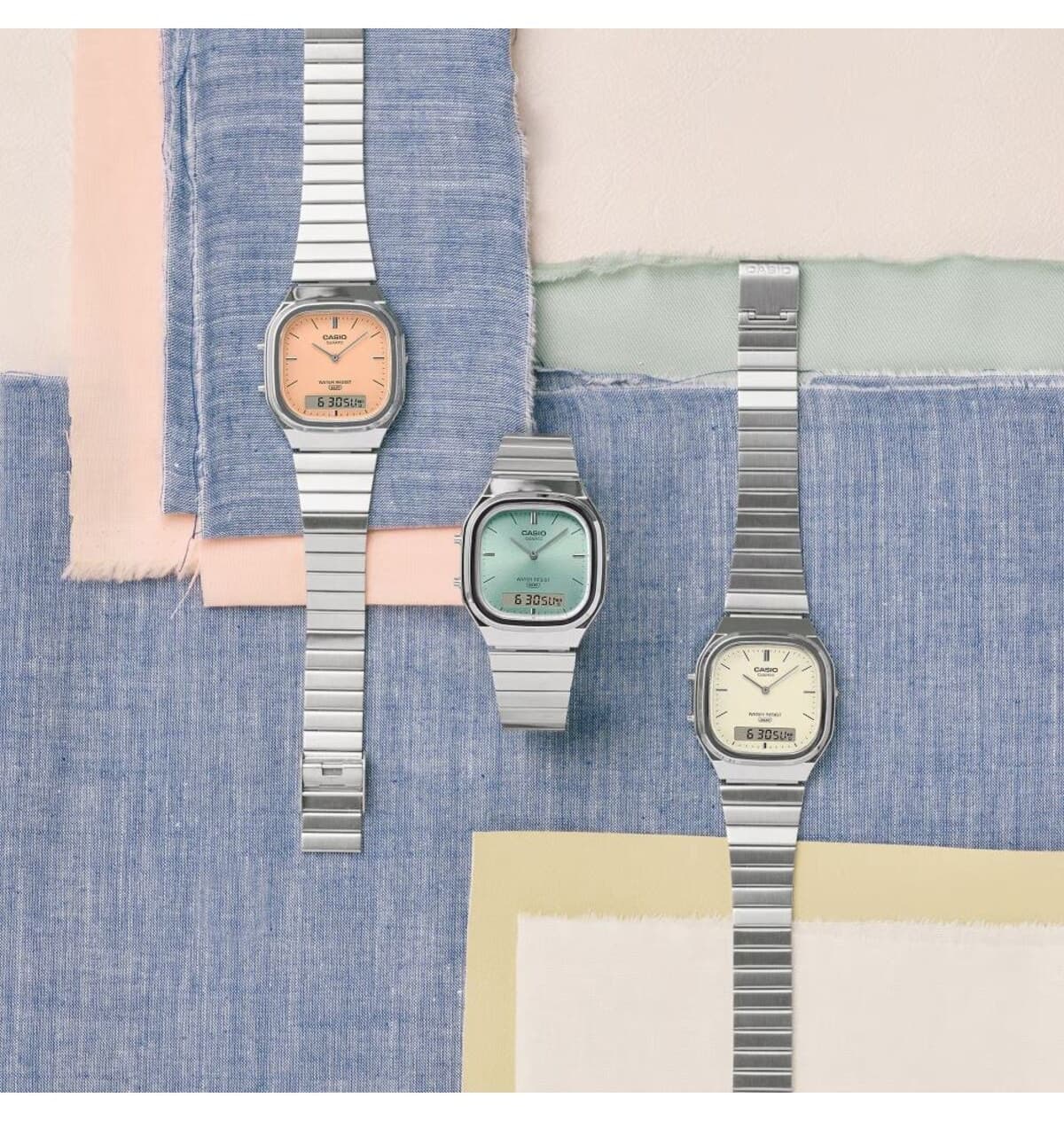 ساعت مچی زنانه Casio Retro مدل AQ-240E-4ADF ساعت مچی زنانه Casio Retro مدل AQ-240E-4ADF