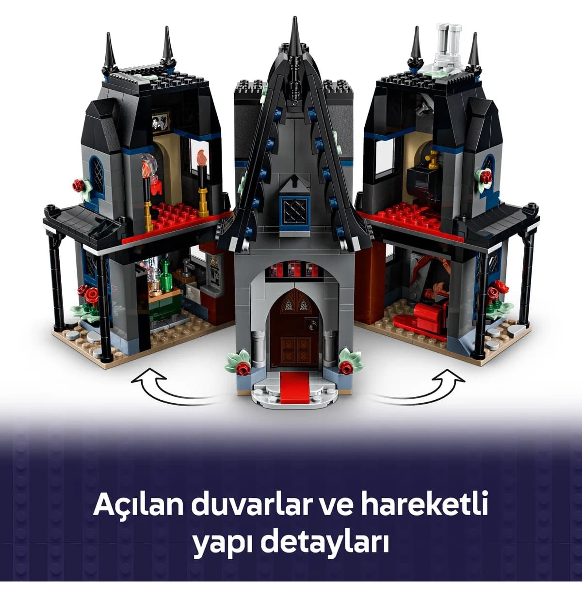 لگو Wednesday Morticia'nın Evi مدل 76786 با 1002 قطعه لگو Wednesday Morticia'nın Evi مدل 76786 با 1002 قطعه
