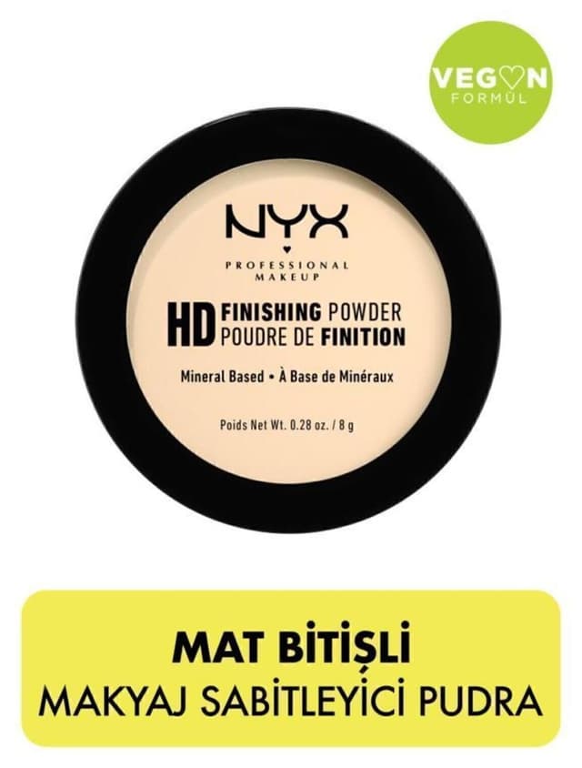پودر تثبیتکننده آرایش NYX Professional Makeup با وضوح بالا رنگ موزی 8 g پودر تثبیتکننده آرایش NYX Professional Makeup با وضوح بالا رنگ موزی 8 g