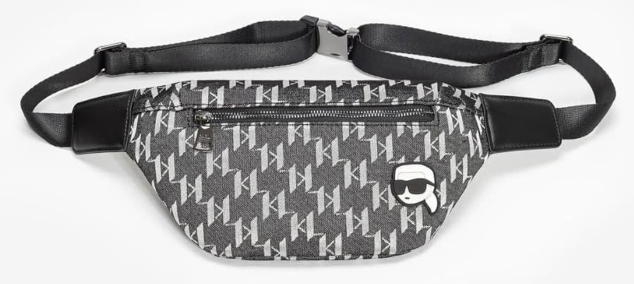 کیف کمری مردانه KARL LAGERFELD مشکی و قهوهای مدل 805915551189 کیف کمری مردانه KARL LAGERFELD مشکی و قهوهای مدل 805915551189