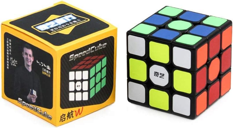 مکعب روبیک 3×3 cubelelo رنگ مشکی مدل Qiyi Sail مکعب روبیک 3×3 cubelelo رنگ مشکی مدل Qiyi Sail