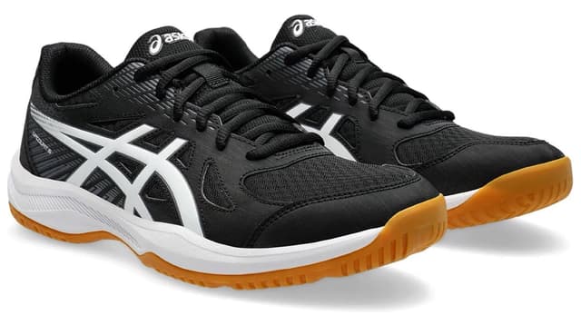 کفش والیبال یونیسکس Asics Upcourt 6 مشکی مدل 1071A104-001 کفش والیبال یونیسکس Asics Upcourt 6 مشکی مدل 1071A104-001