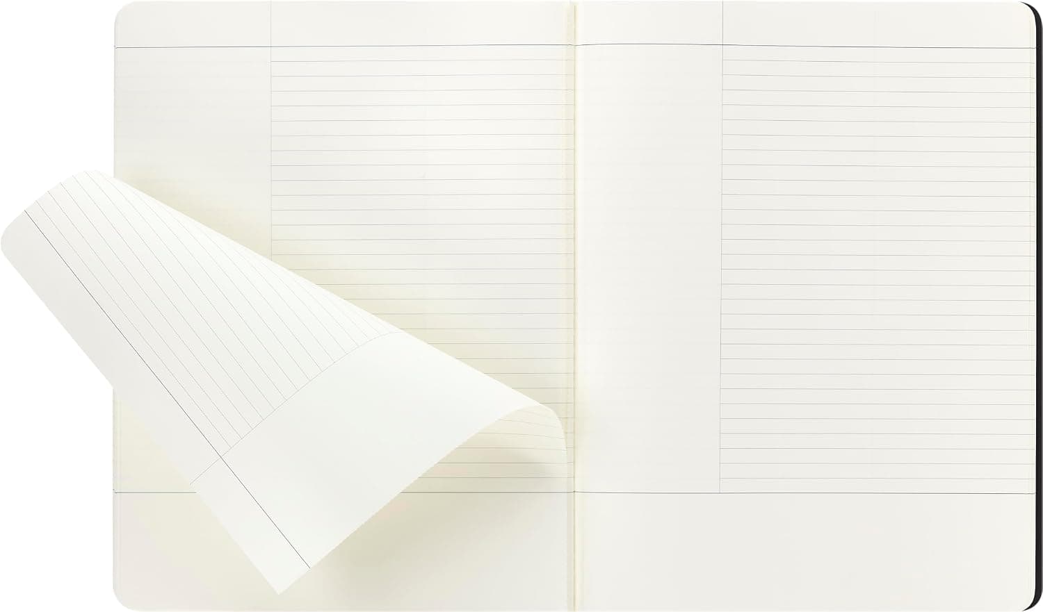 دفتر درسی Moleskine Cahier خطدار با جلد مقوایی، Xlarge، ست 2 تایی، مشکی و کرافت قهوهای مدل CH4STNB دفتر درسی Moleskine Cahier خطدار با جلد مقوایی، Xlarge، ست 2 تایی، مشکی و کرافت قهوهای مدل CH4STNB
